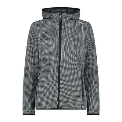Dames fleece met capuchon cmp