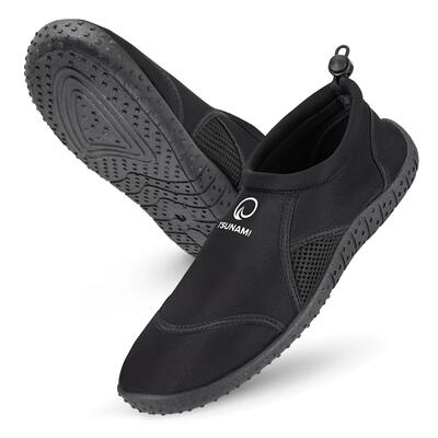 Scarpe Acqua Slip-On TSUNAMI Neoprene Suola Gomma Mesh