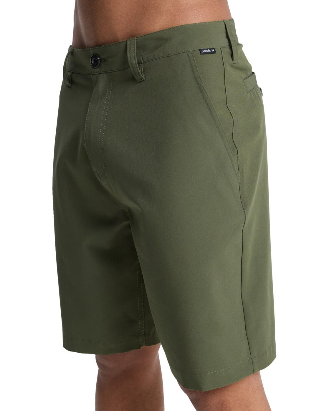 Amphibien-Boardshorts UNION AMPH 20" Grün Herren 4/4
