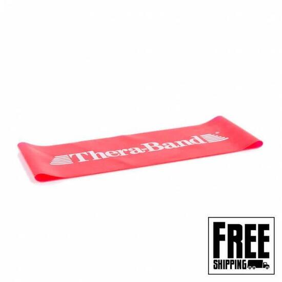 Bande d'exercice Loop 7.6 x 20.5cm rouge