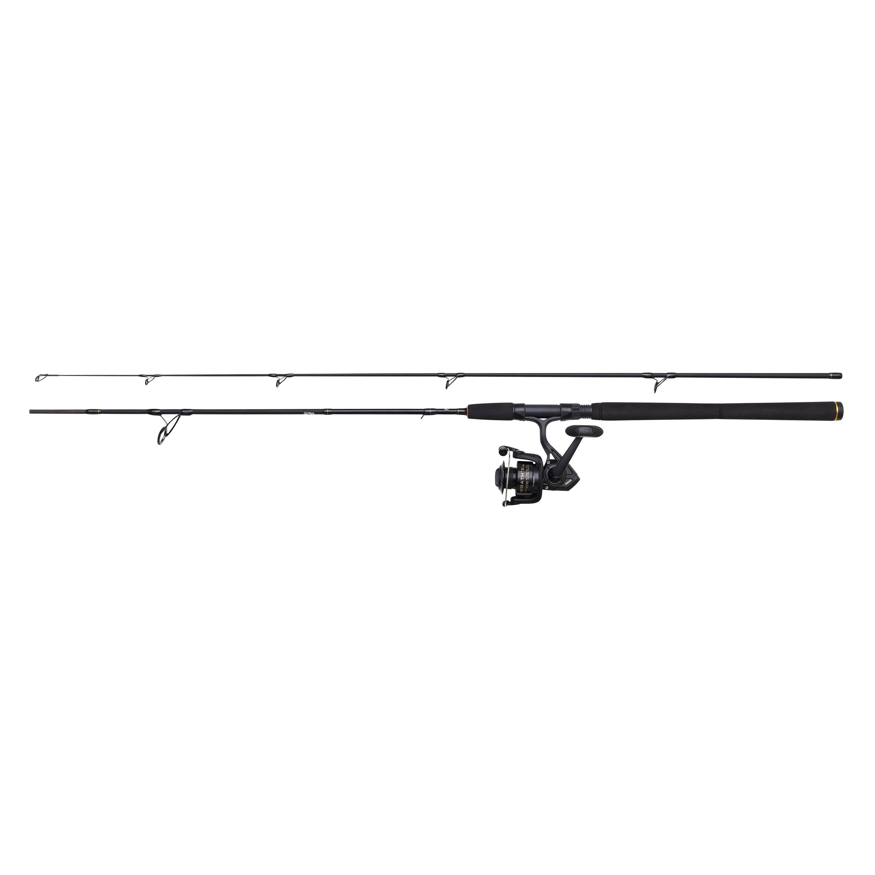 Penn - Canne Spinning Penn Wrath Ii 20-60 G - Canne - Jaune|noir - Decathlon