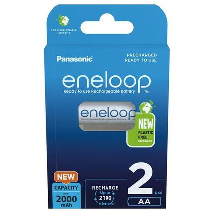 Piles Rechargeables Panasonic BK-3MCDE/2CP AA