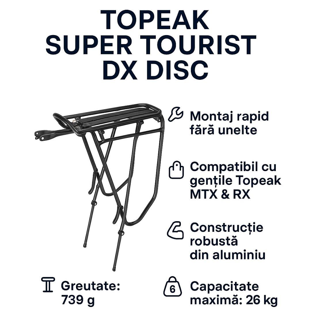 Gepäckträger Topeak Super tourist 2/3