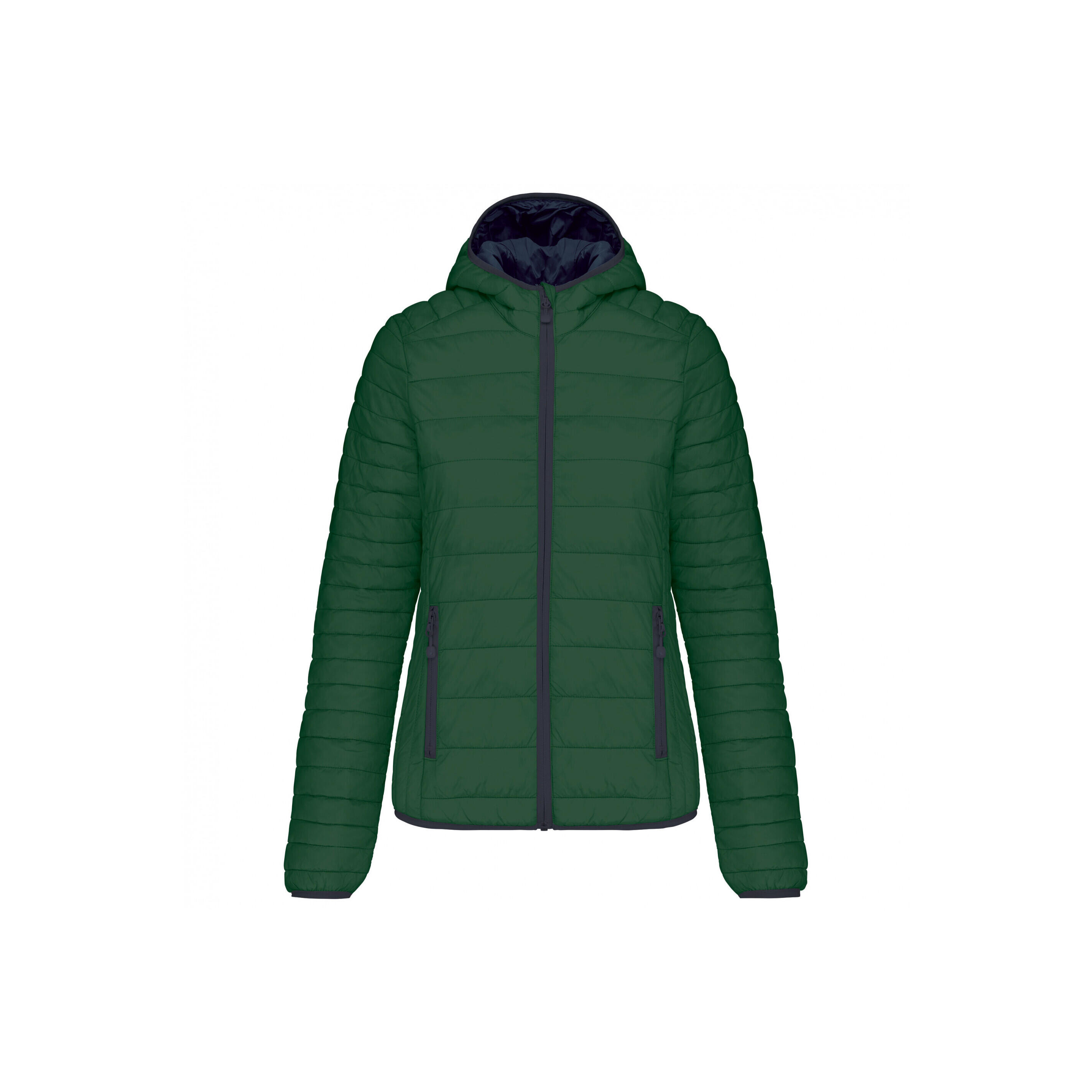 KARIBAN Lightweight Hooded Puffer Jacket Kariban