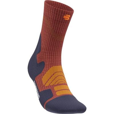 Wander-Socken Outdoor Merino Mid Cut Socks Men granat