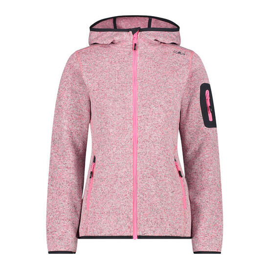 CMP Damen Jacke Knitted Melange Hoody 3H19826