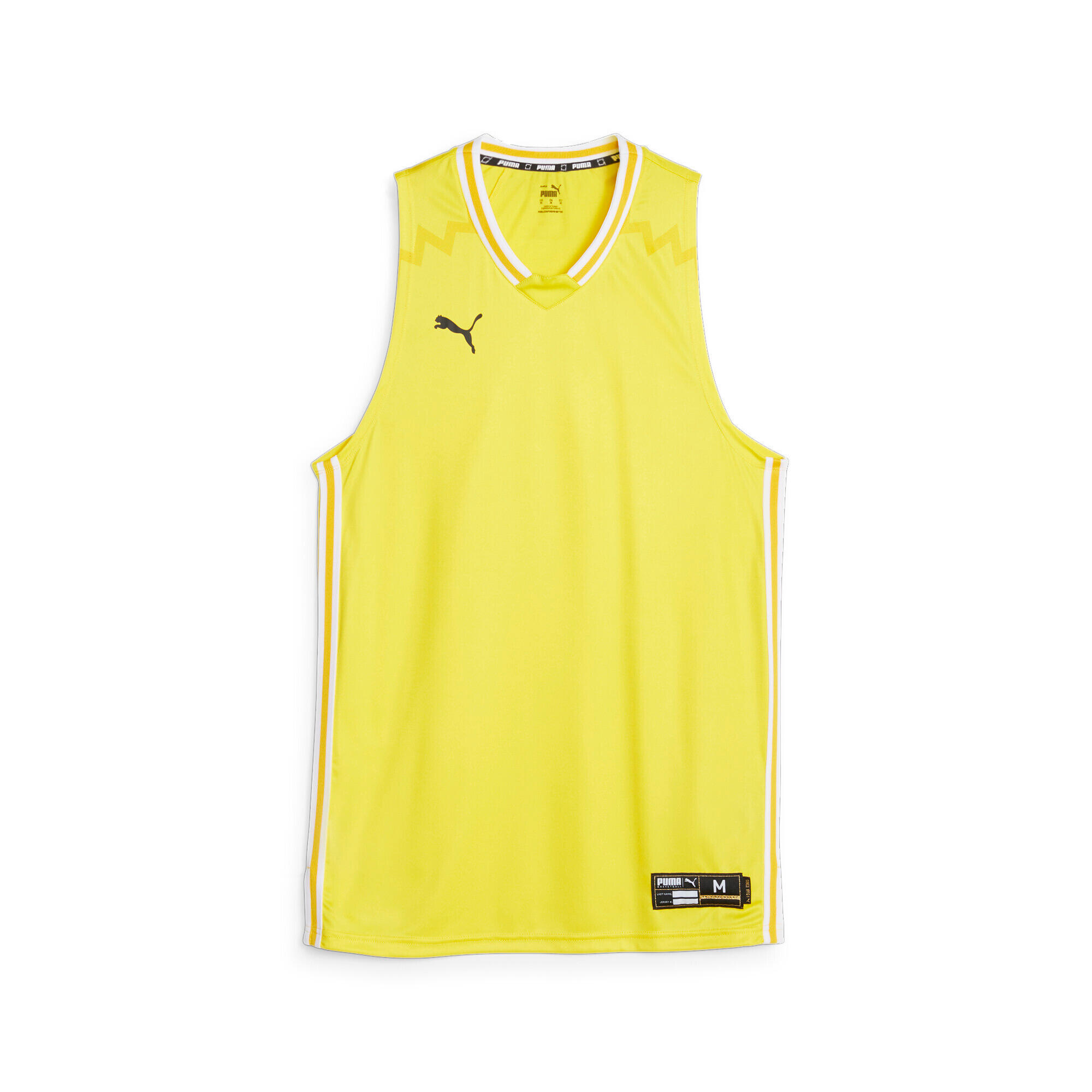 Puma - Maillot Puma Hoops Team Game - Débardeur - Jaune|orange - 38 S - Decathlon