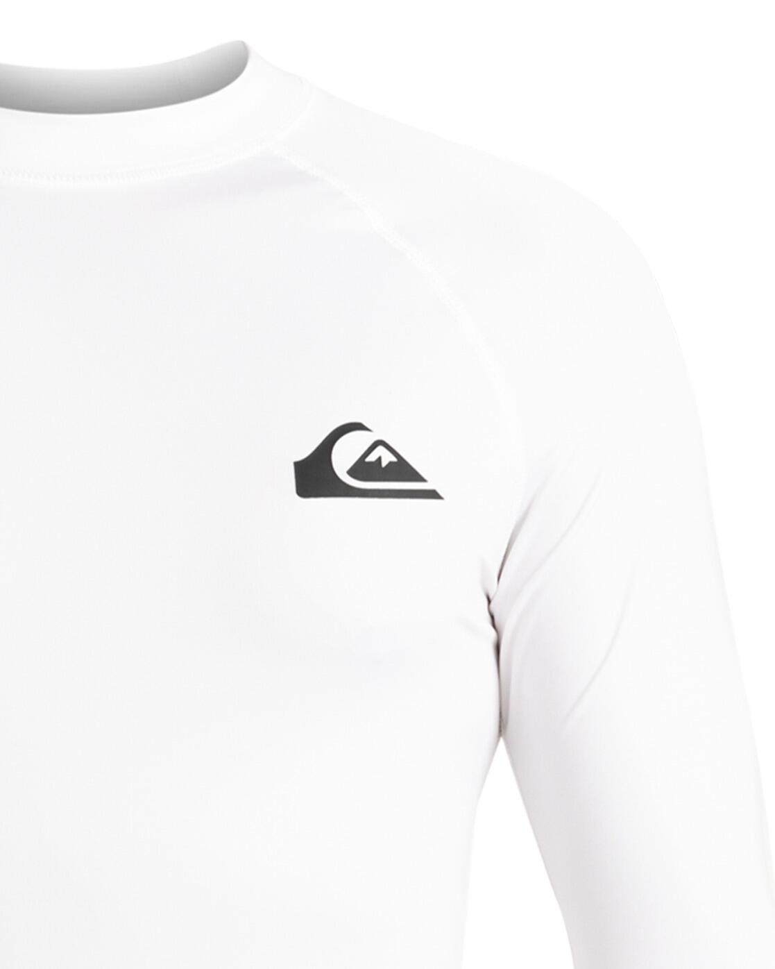 T-shirt de surf à manches longues UPF50 EVERYDAY Blanc Homme 3/5