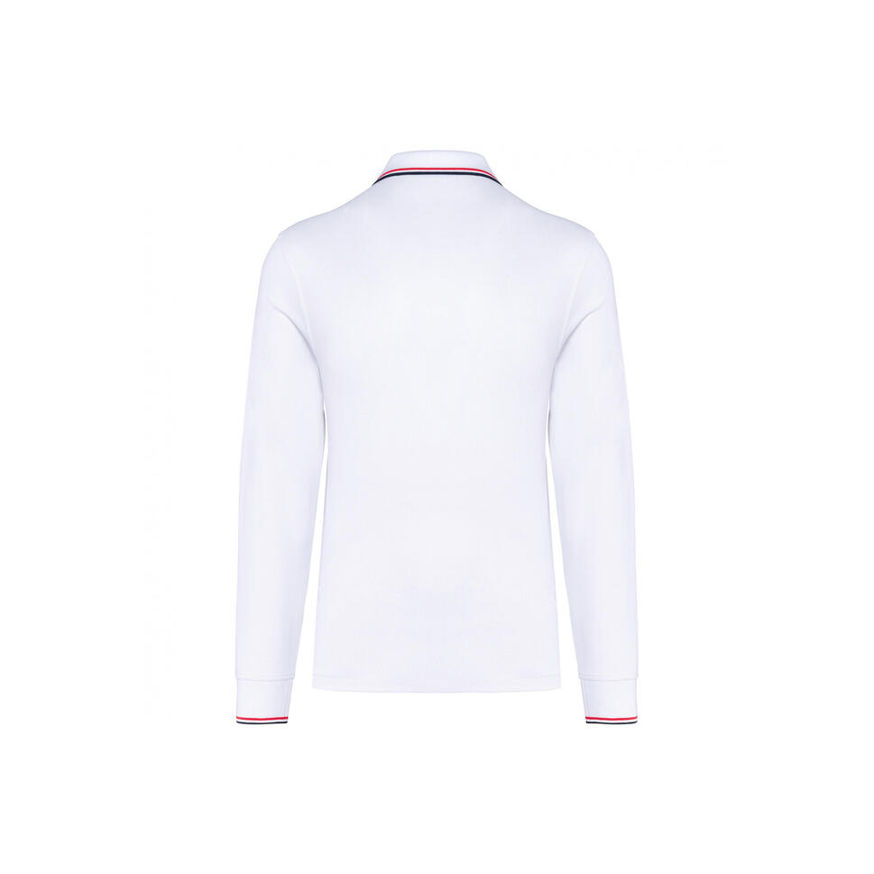 Koszulka polo pique z długim rękawem Kariban