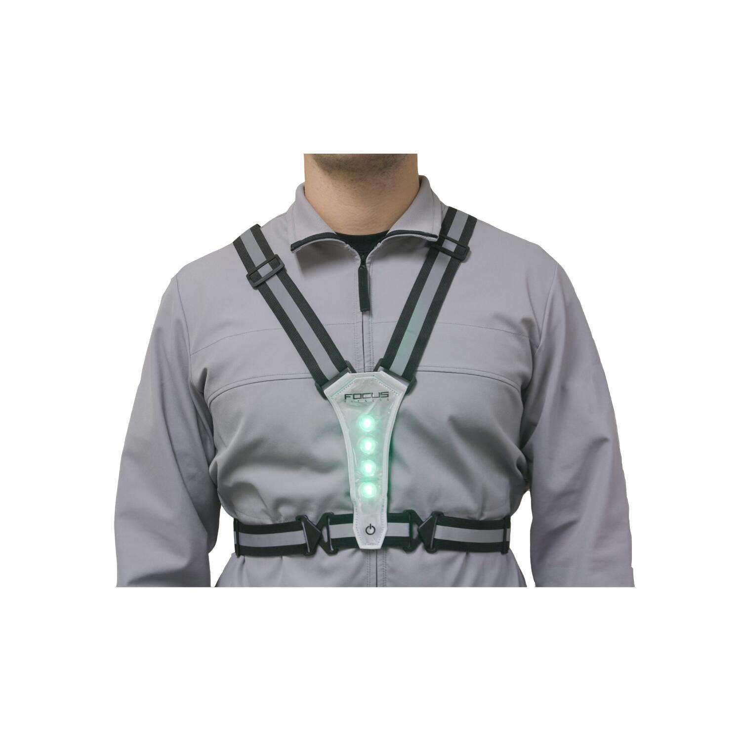 Gilet de course à pied Safety Vest Illuminated - Rechargeable - Black 5/7