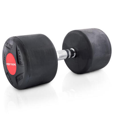 Kompakthantel Gummi 6 kg Gewichtheben Unisex
