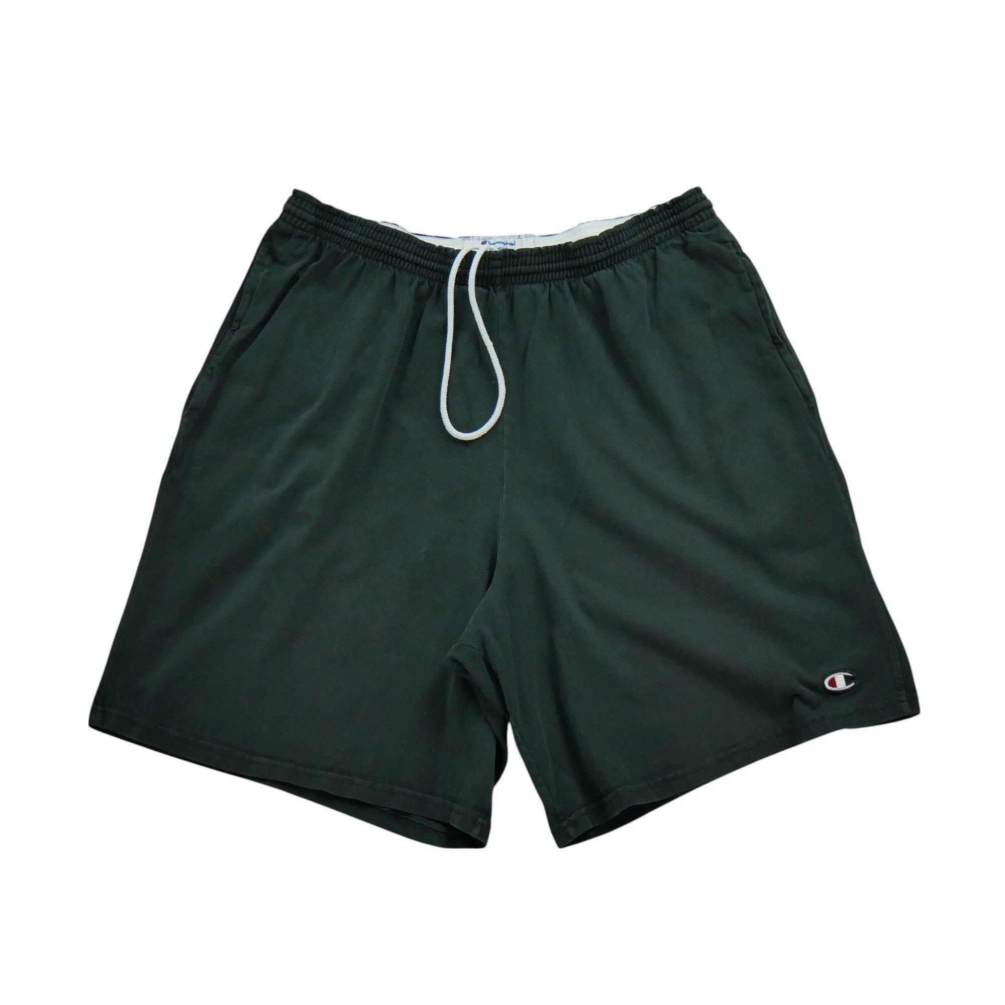 CHAMPION Reconditionné - Short Homme Noir - Très Bon État