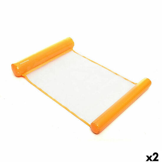 Amaca Galleggiante Singola per Piscina InnovaGoods Bianco