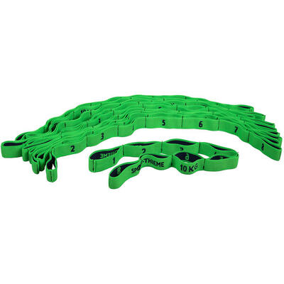 Elastikbänder-Set 10 kg Fitness / Krafttraining Unisex