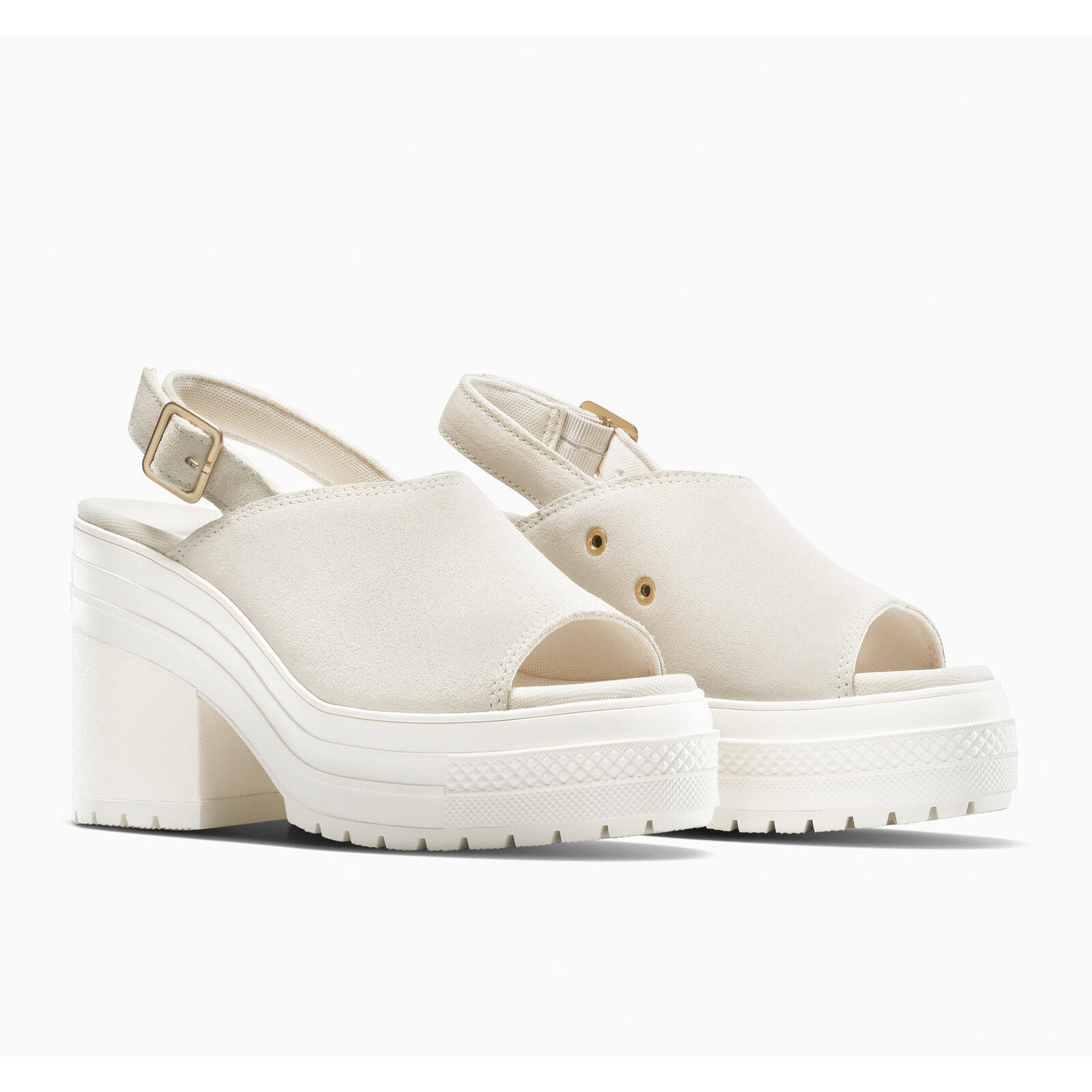 Sandali Converse Chuck 70 De Luxe Heel Mule, Beige, Donne 3/5