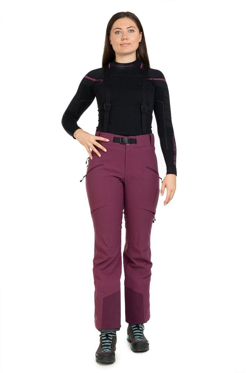 Pantaloni trekking donna softshell Dawn Patrol Women viola 7/7