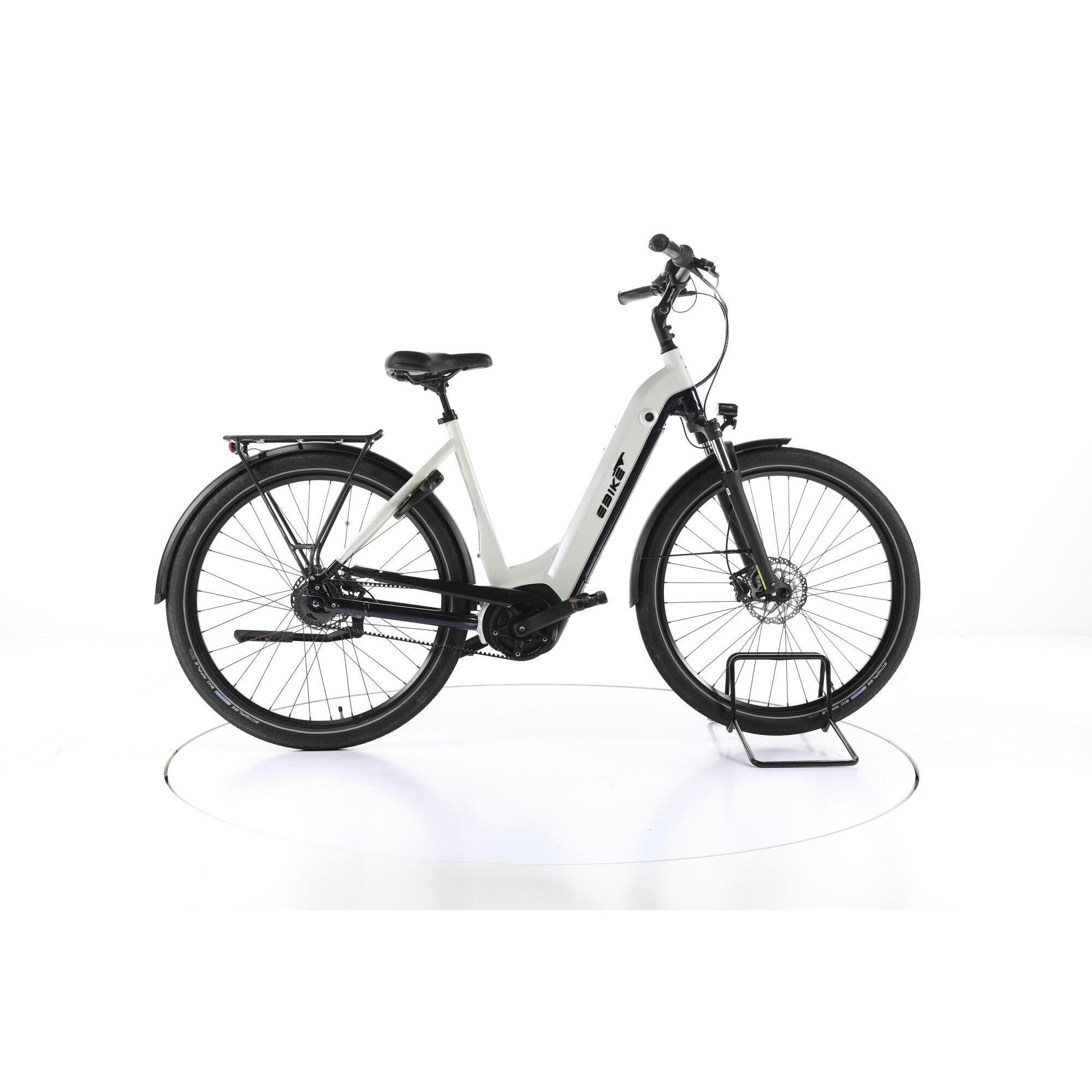 Ebike - Reconditionné - Ebike Tour Pro City Vélo Électrique Entrée Basse - Bon - Vélo Ville - Blanc - 55 - Decathlon