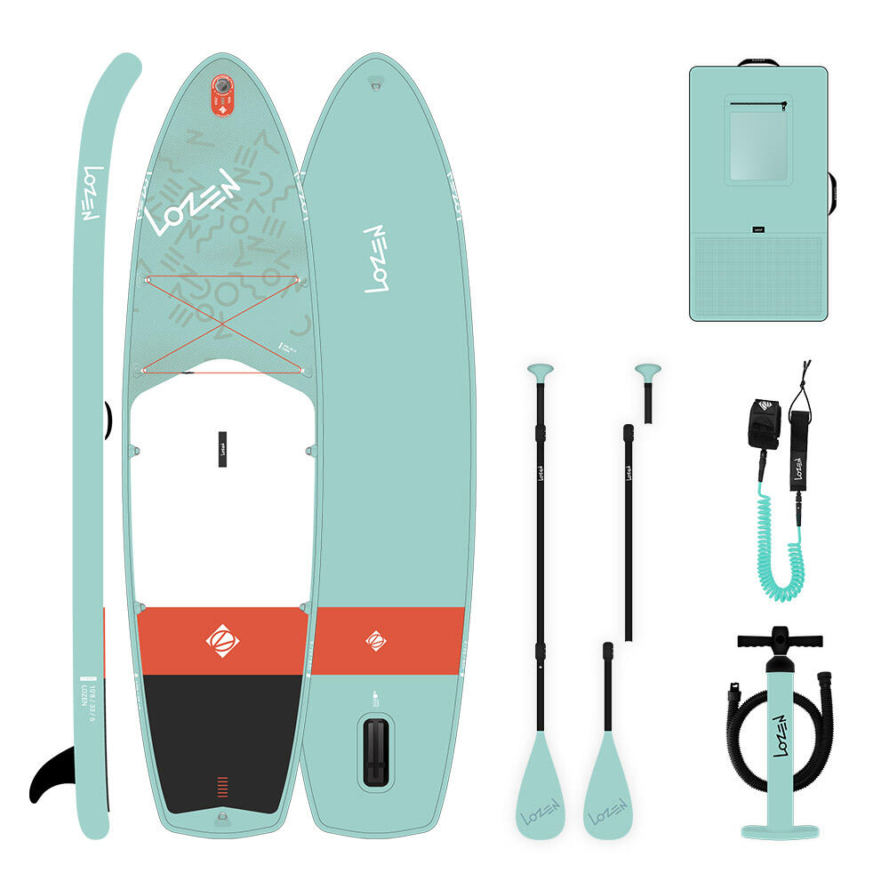 Nadmuchiwana deska SUP w zestawie Premium do turystyki – Lozen 10'8 Wide