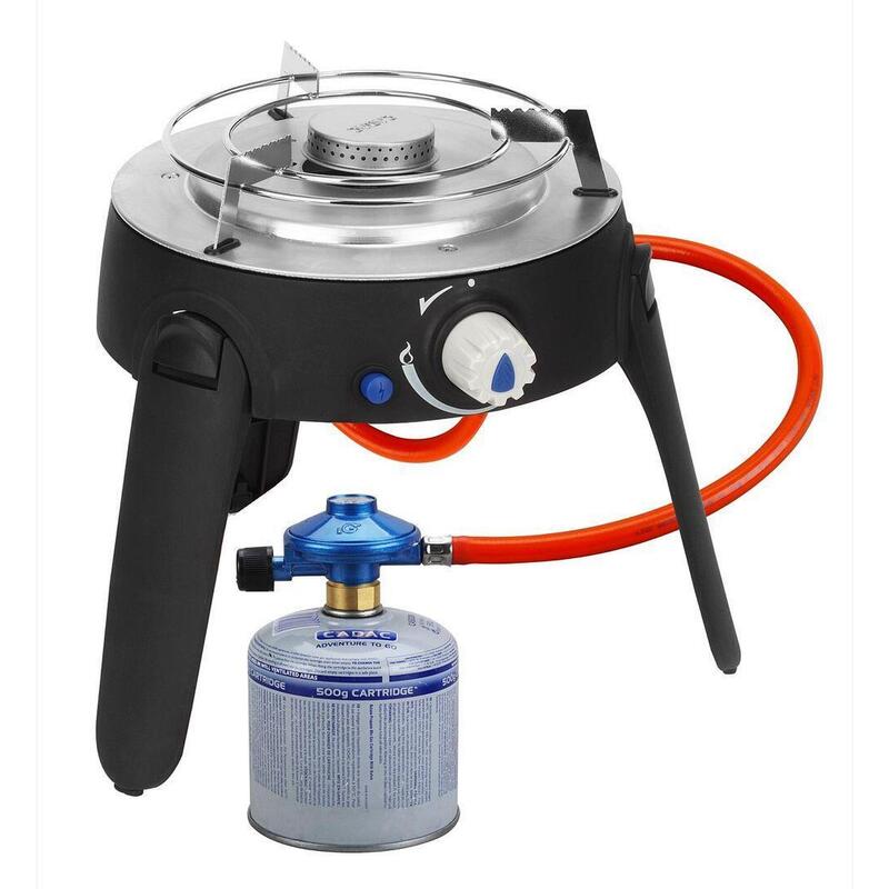 Détendeur CADAC pour cartouche de gaz filetée EN417 - 30mbar