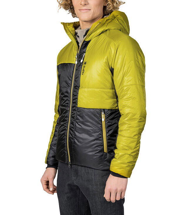 Veste hiver Rafiki FITZ homme cress green raven isolation thermique déperlante 5/5