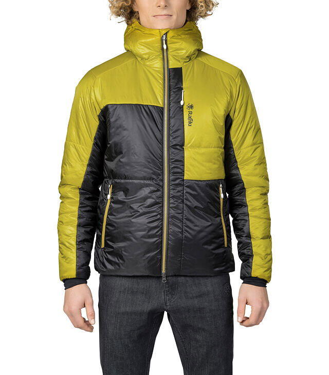 Veste hiver Rafiki FITZ homme cress green raven isolation thermique déperlante 3/5