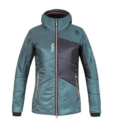Veste hiver femme Rafiki Flynn II bleu taille 40 isolante et étanche