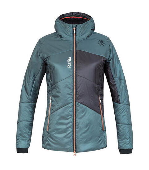 Veste hiver femme Rafiki Flynn II bleu taille 40 isolante et étanche