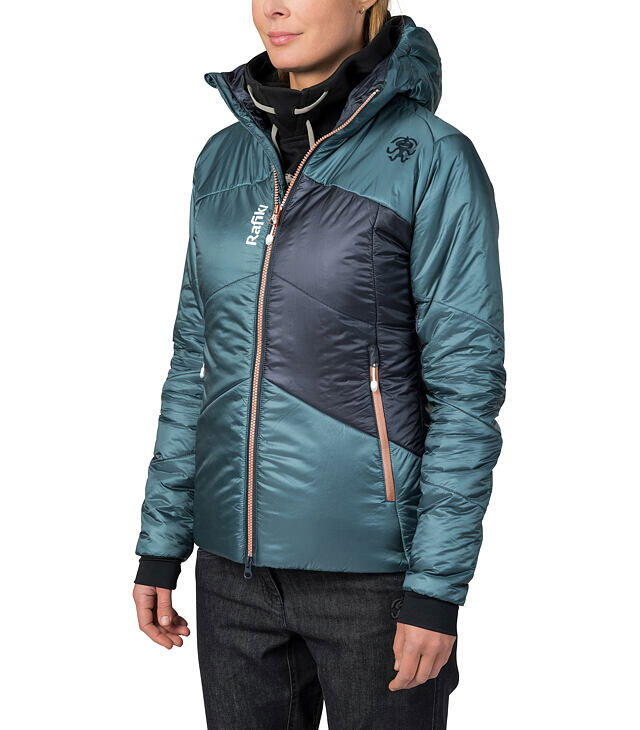 Veste hiver femme Rafiki Flynn II bleu taille 40 isolante et étanche 5/5
