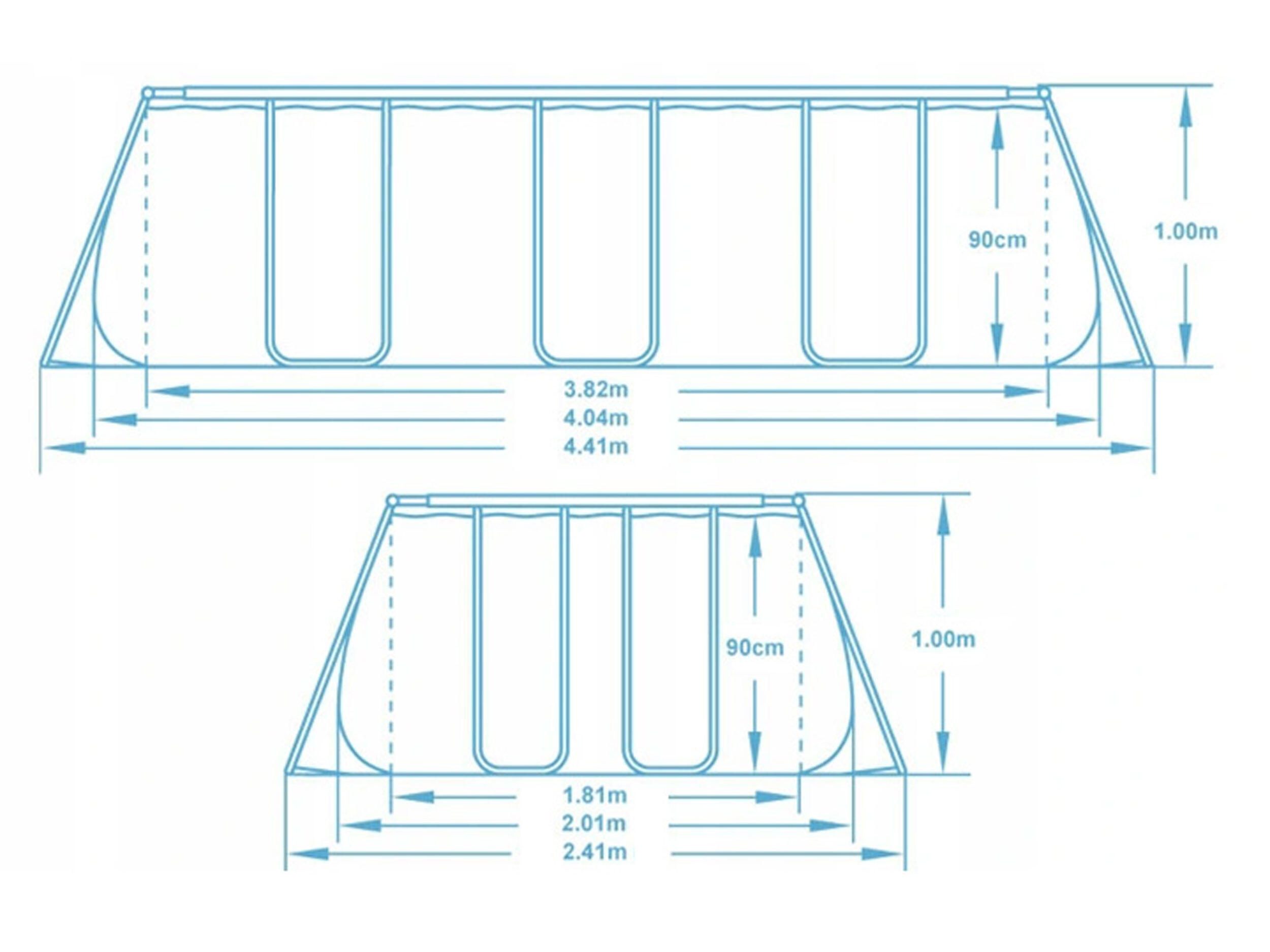 Bestway 56441-7 Set piscina fuori terra Steel Pro Max da 404x201x100 cm 6/6