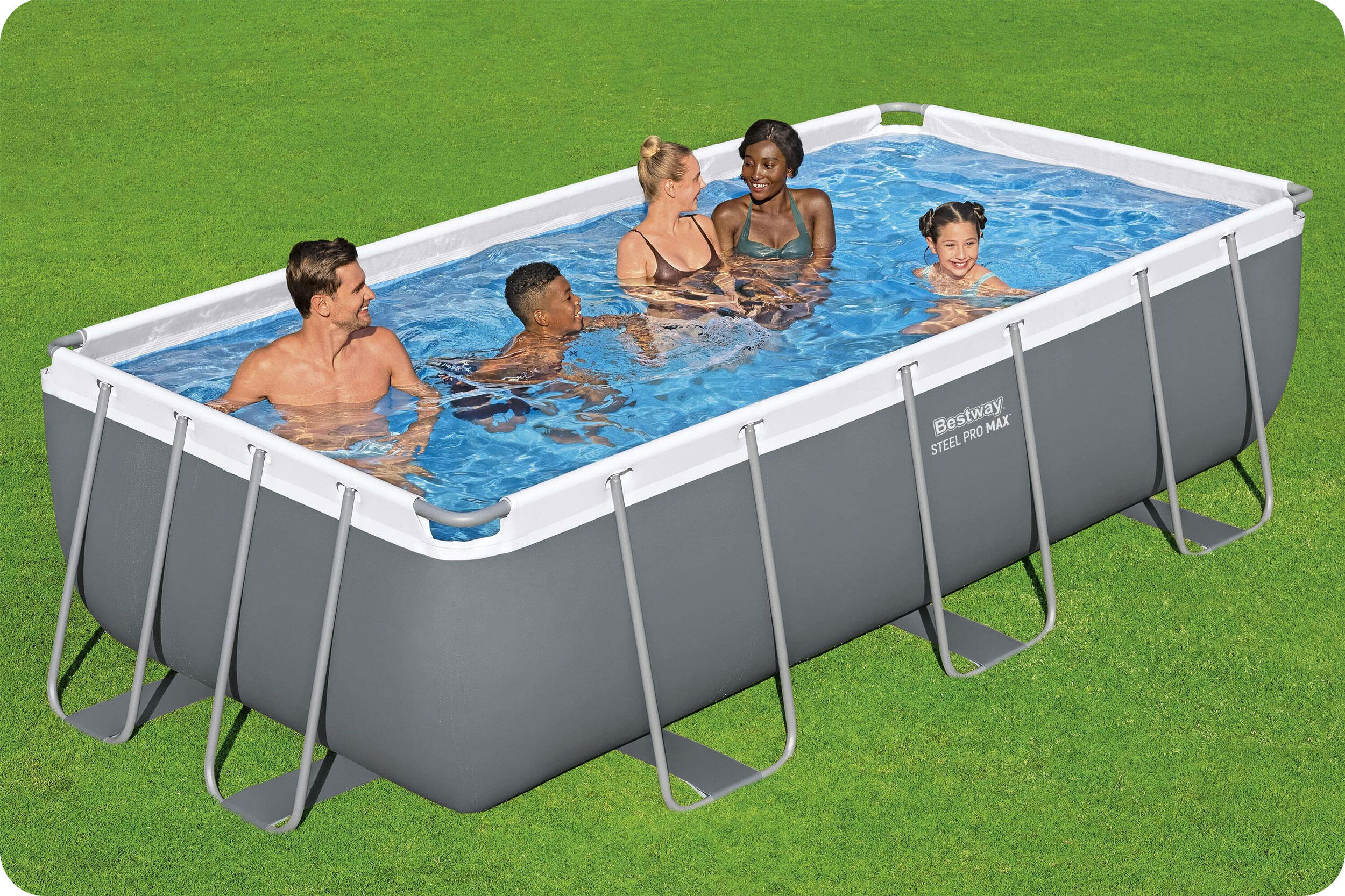 Bestway 56441-7 Set piscina fuori terra Steel Pro Max da 404x201x100 cm 5/6