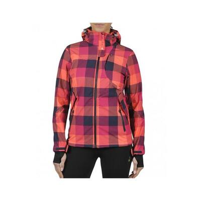 Tweedehands - vrouwen softshell jacket met print peak mountain aveny