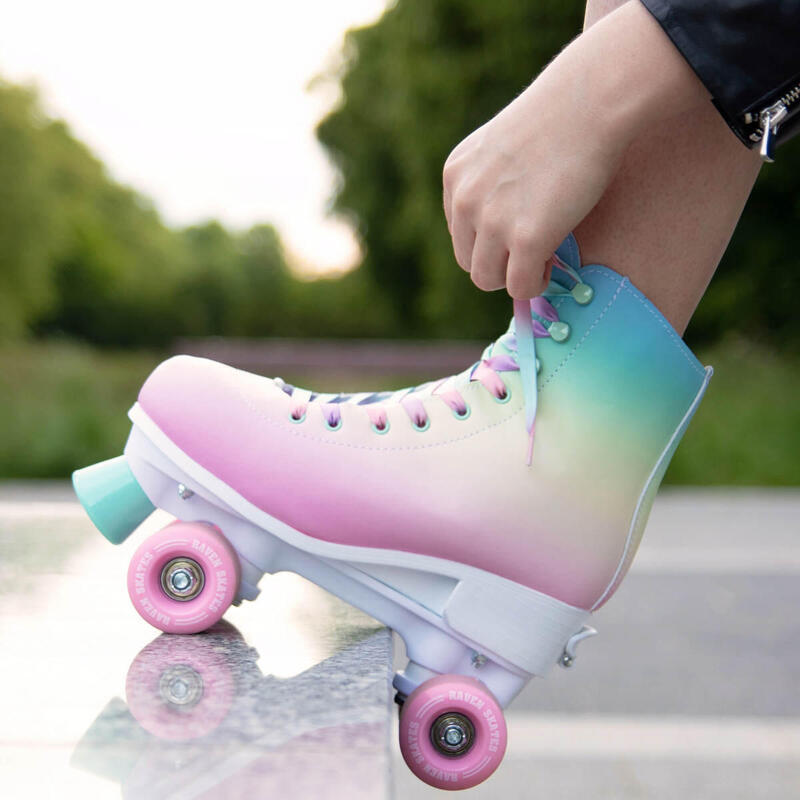 Patins clássicos ajustáveis Raven Lexie Ombre