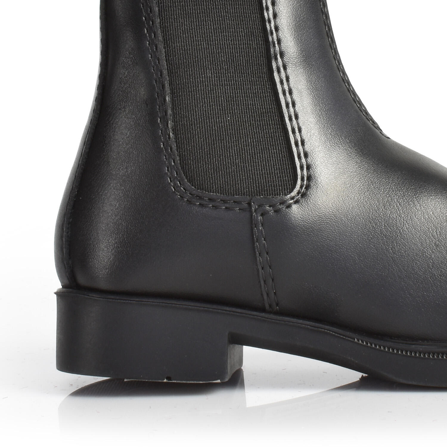 Boxwell Kids Jodhpur Boot in Black 3/4