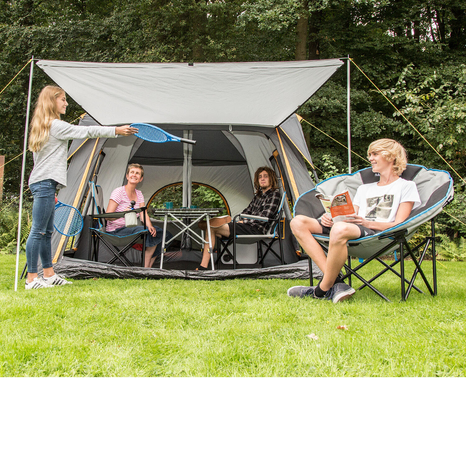 Recondicionado - Tenda de campismo familiar - Tonsberg 5 Protect 8/9