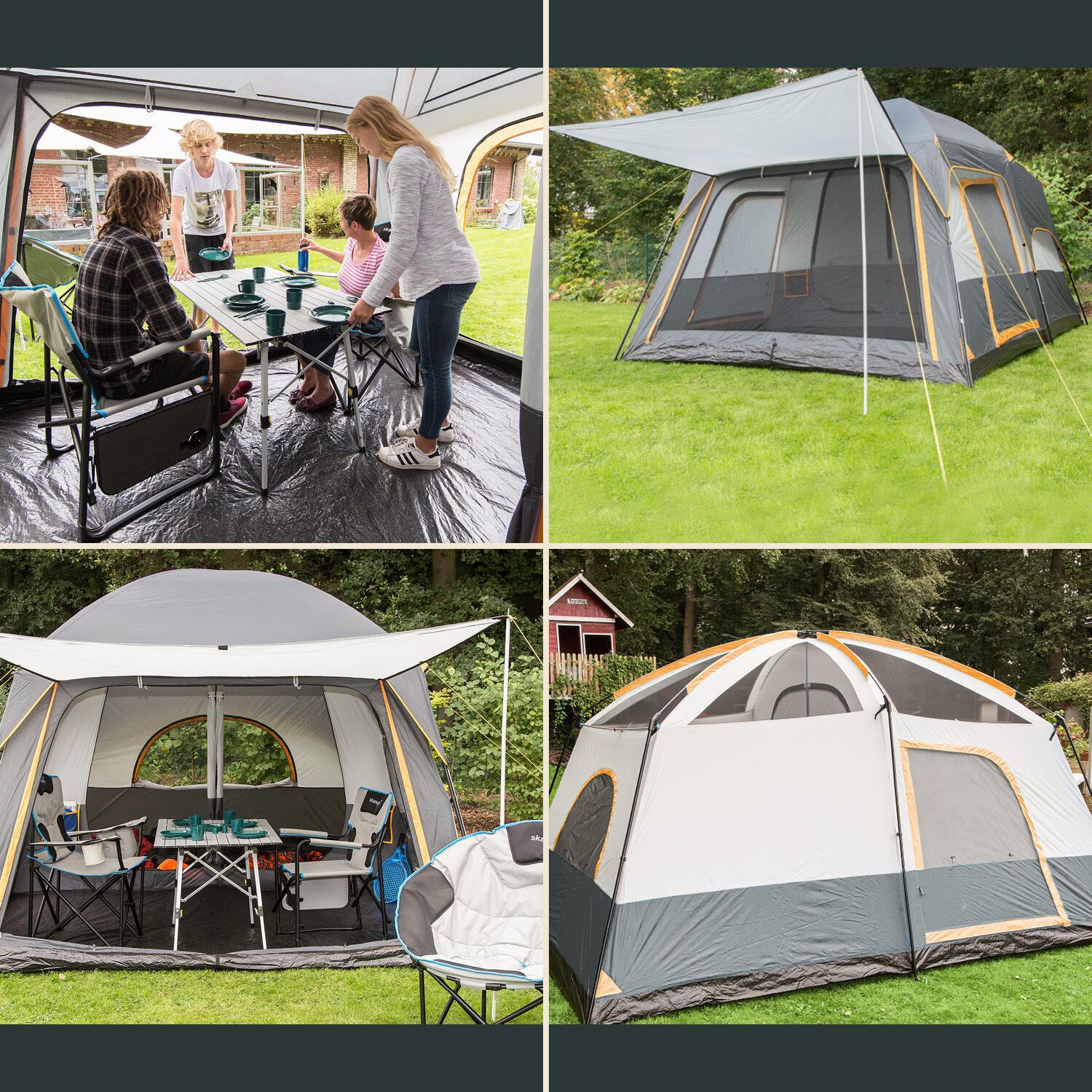 Recondicionado - Tenda de campismo familiar - Tonsberg 5 Protect 2/9