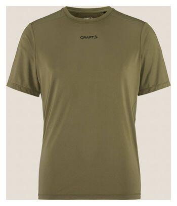 Craft ADV Essence Khaki Kurzarmtrikot für Männer 5/5
