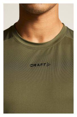 Craft ADV Essence Khaki Kurzarmtrikot für Männer 2/5