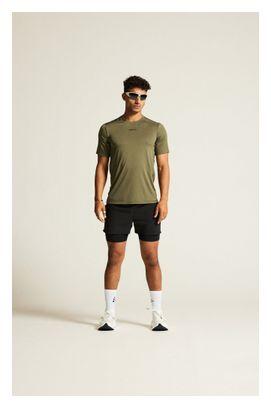 Craft ADV Essence Khaki Kurzarmtrikot für Männer 3/5
