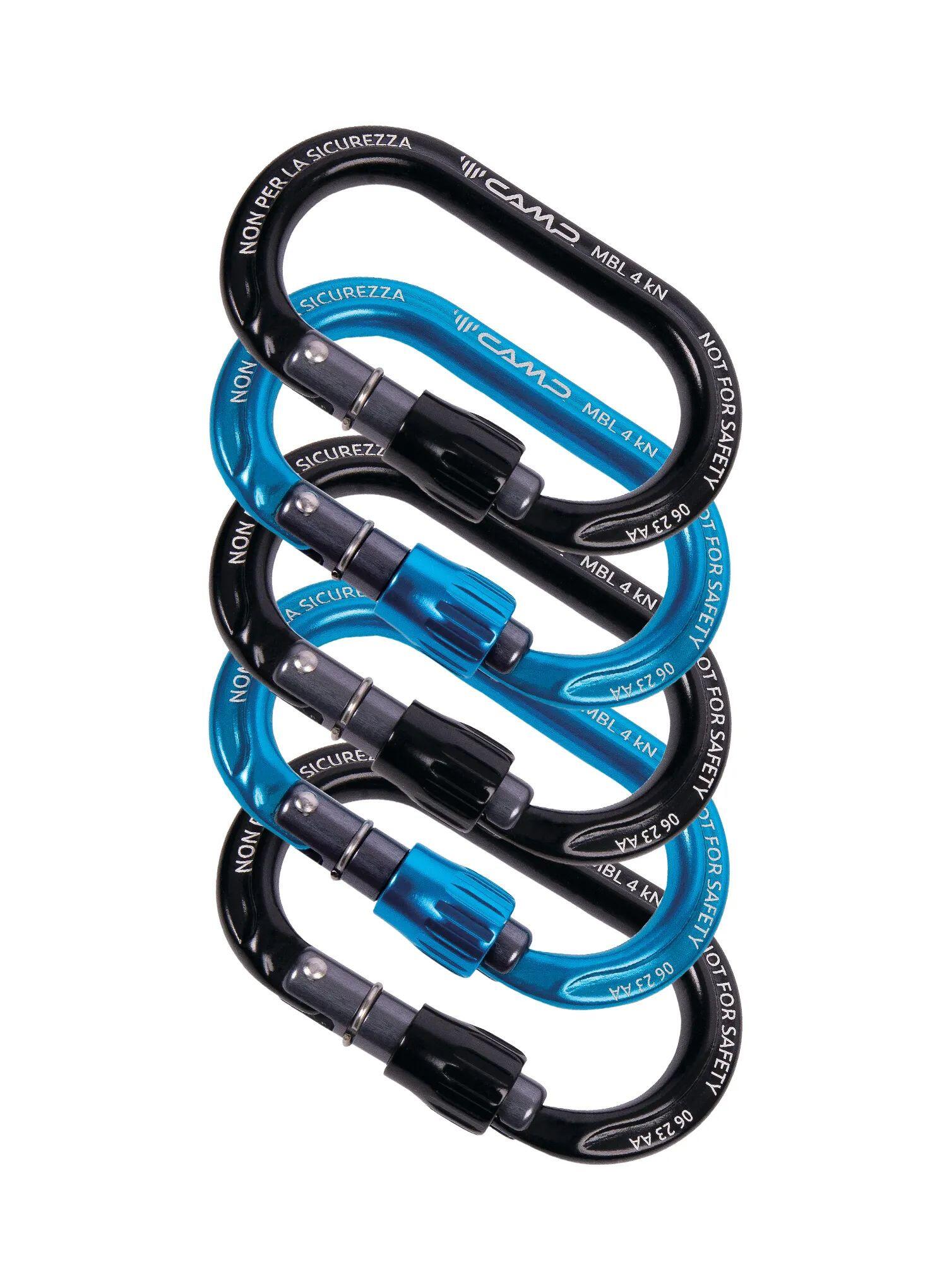 Materialkarabiner Ekto Lock mix 5er Set 5/7