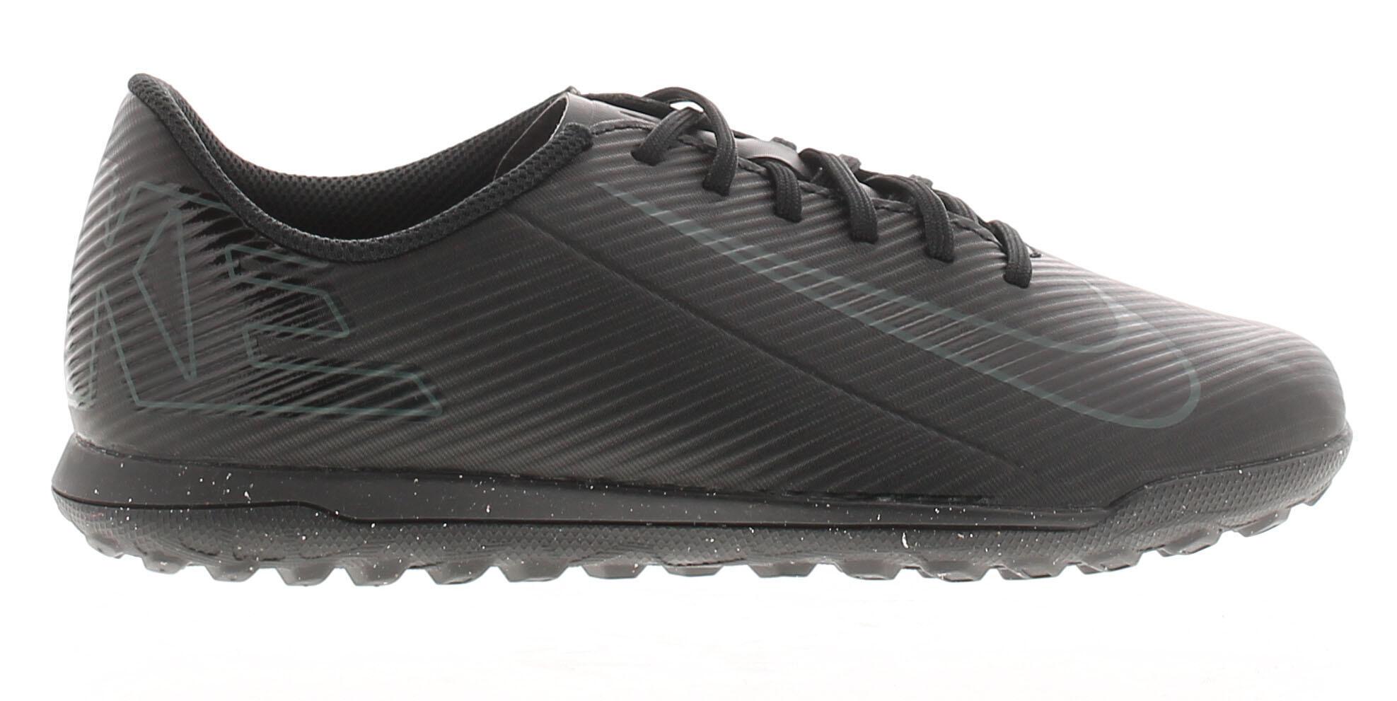 Nike Boys Football Trainers Jr Vapor 16 Club Tf Lace Up Astro Turf Boots Black U 2/5