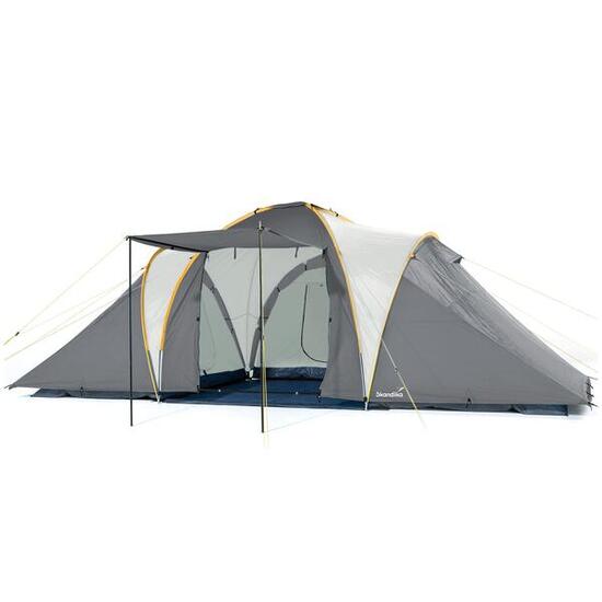 Gebraucht - Kuppelzelt - Daytona 6 XL - 6 Personen - 3 großen Schlafkabinen