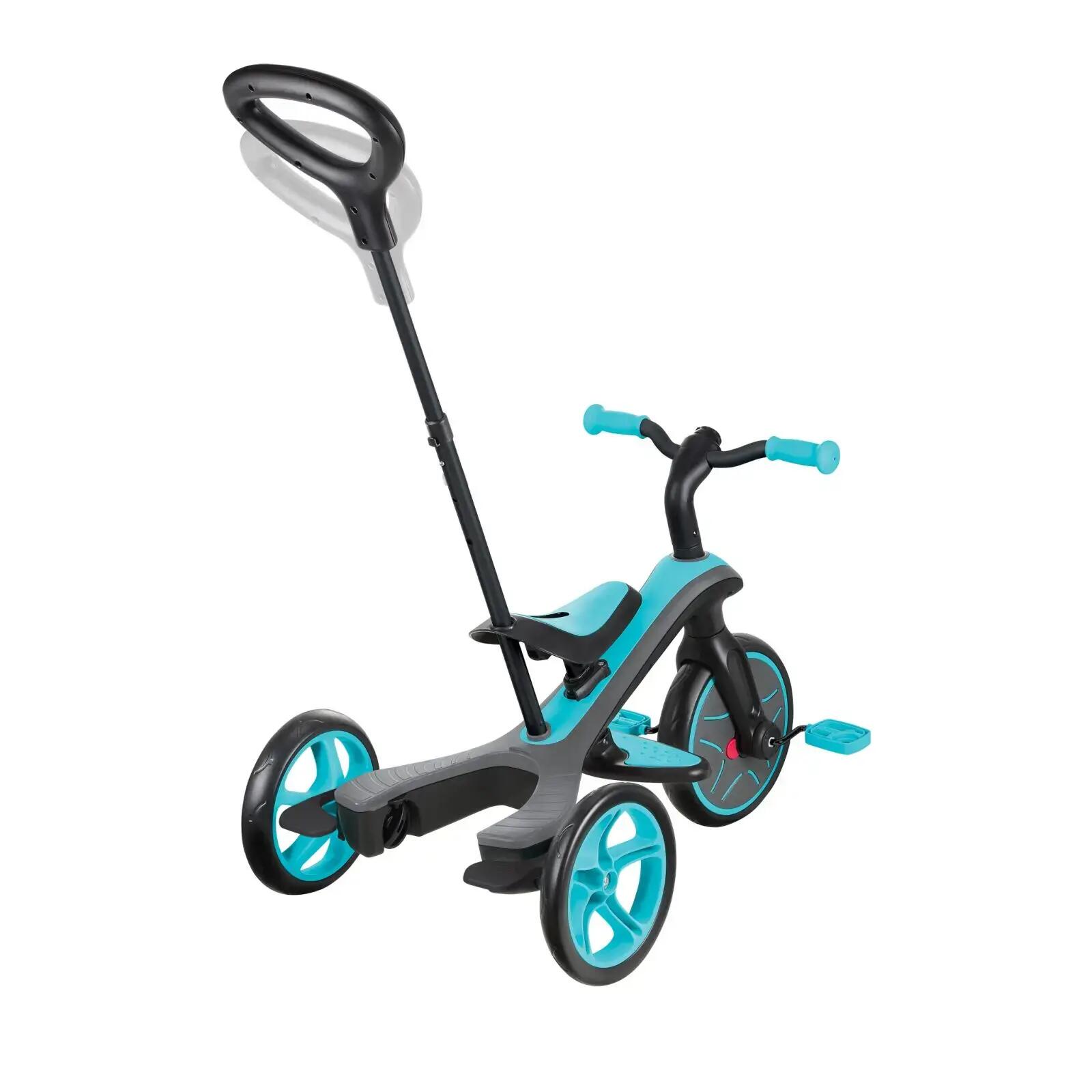 Tricycle évolutif pour bébé EXPLORER 4 en 1 - Bleu Canard 6/7