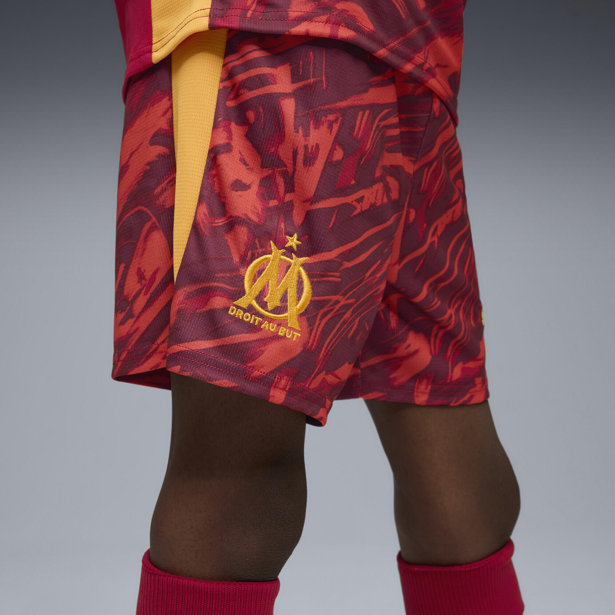 Short de gardien 25/26 Olympique de Marseille Enfant et Adolescent PUMA 3/7