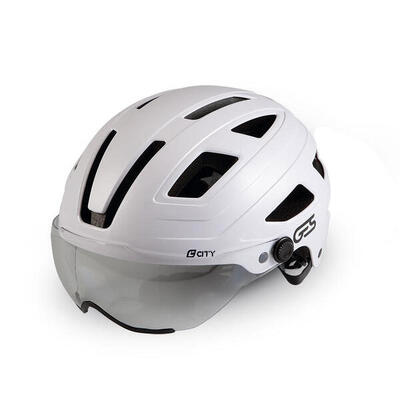 Helm met vizier ges city
