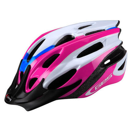 Casque de vélo enfant APACHE taille 47/53 rose et bleu