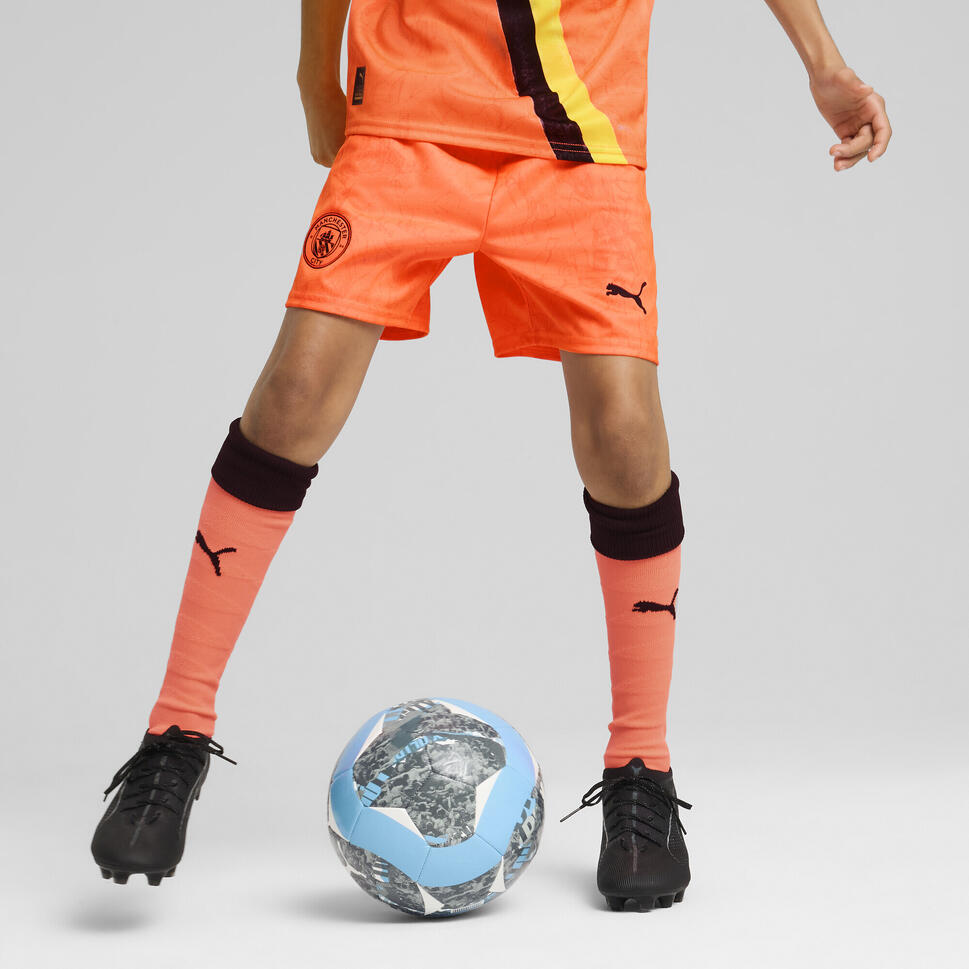 Młodzieżowe szorty KIDSUPER × MANCHESTER CITY PUMA
