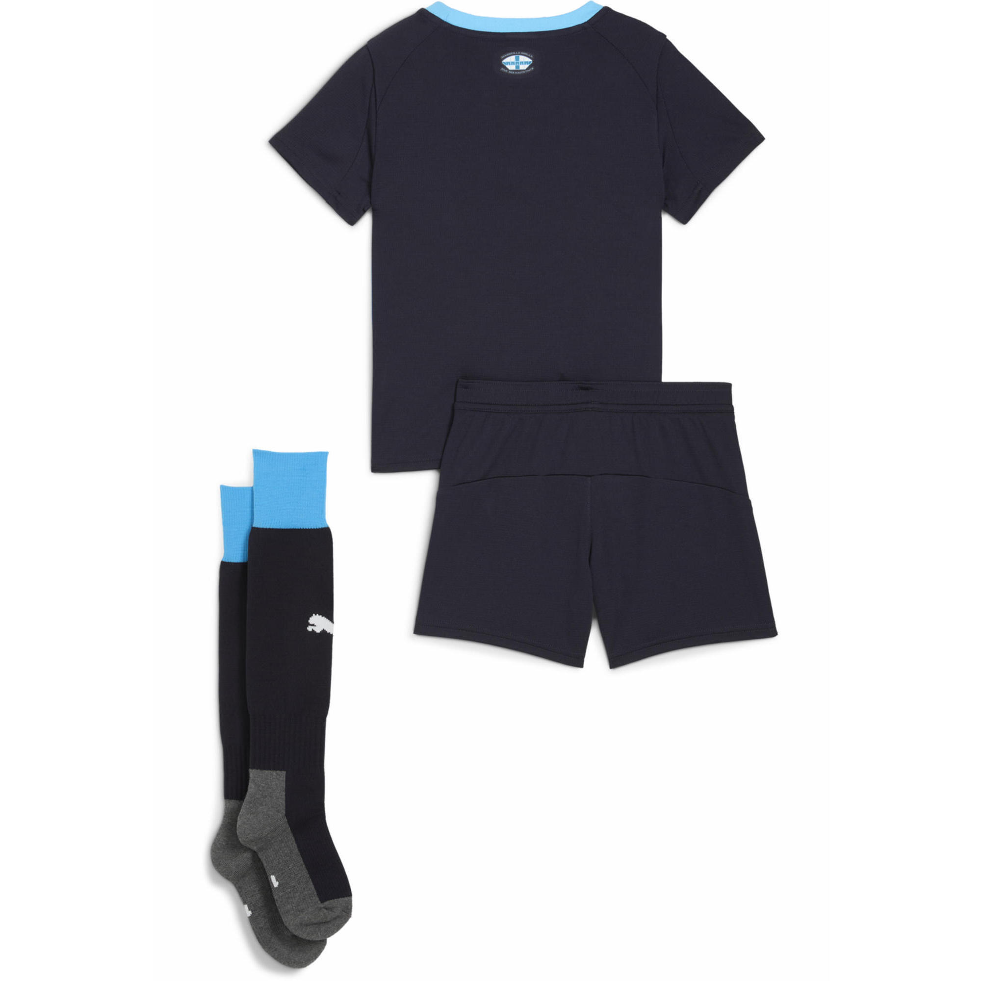 Dziecięcy strój wyjazdowy Olympique Marsylia 25/26 PUMA New Navy Luminous Blue