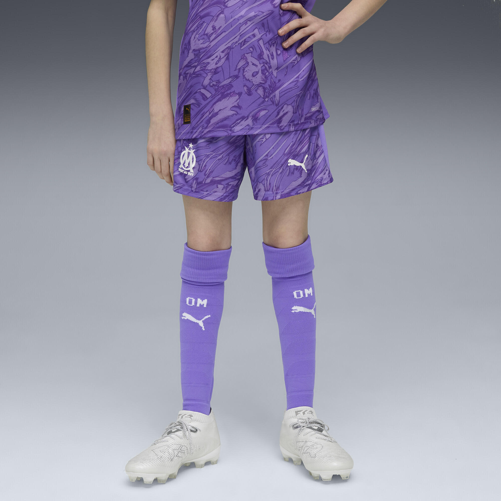 Short de gardien 25/26 Olympique de Marseille Enfant et Adolescent PUMA 2/7