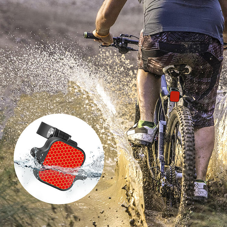 Catadioptre vélo arrière avec traceur intégré Litag 6/7