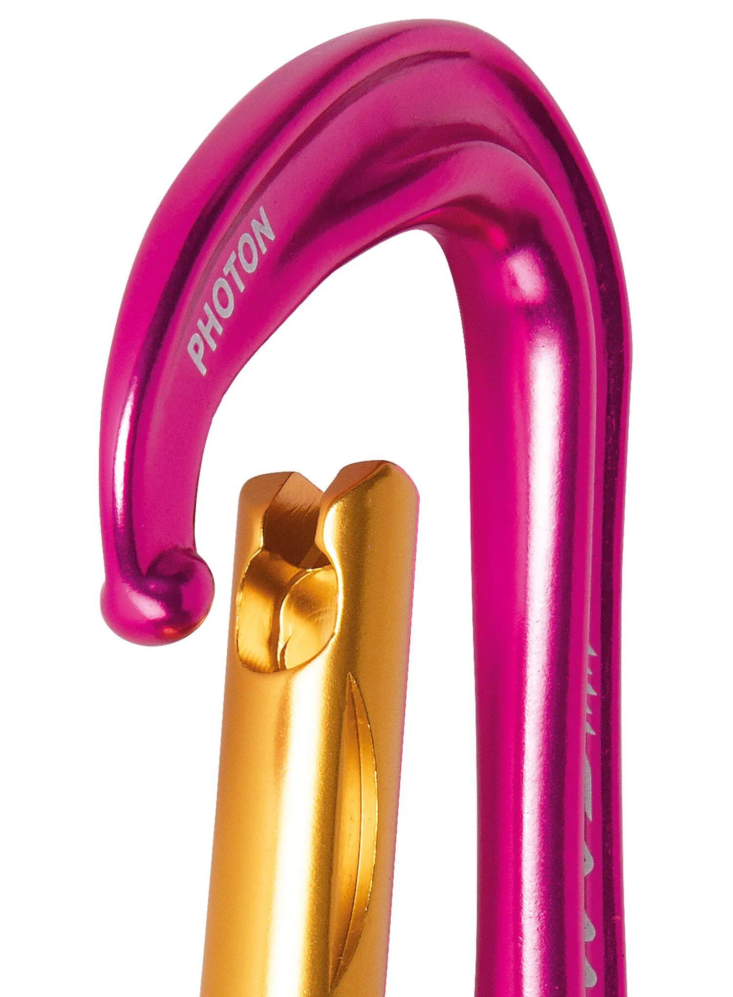 Dégaines CAMP Photon Express KS Janja pack 6 fuschia 12 cm aluminium SphereLock 5/5
